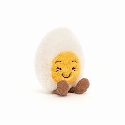 Jellycat Amuseable Laughing Boiled Egg USA | 84905DLYO